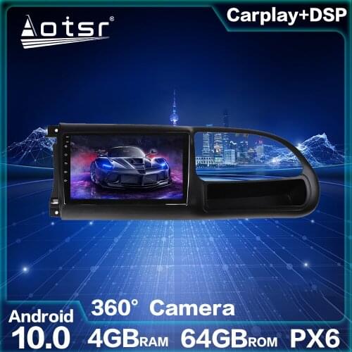 Car GPS Navigation For Ford Transit 2010+ Android Audio Unit Android 10.0 4GB 64GB PX6 Auto Stereo Head Unit Multimedia Player
