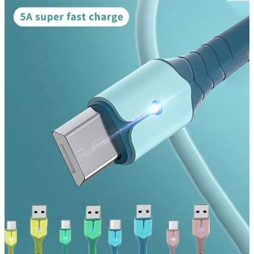 5A Micro USB Cable Data Sync Fast Charging For Huawei Samsung S7 Xiaomi Note Tablet Android Phone Quick Charger Micro USB Wire