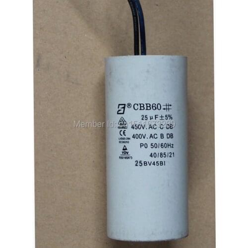 25uf water Pump Capacitor for Lx pump LX TDA200 JA200 compatible with 2HP jet pum that use 25uf microfarad