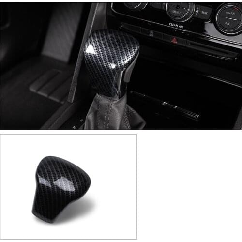 Lsrtw2017 Carbon Fiber Abs Center Air Conditioning Outlet Vent Trims for Volkswagen Tiguan Vw 2017 2018 2019 2020 Accessories