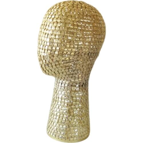 21inch Display Head Model - Head Mannequin Wig Stand and Holder - Also for Hats Scarf Display