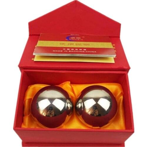 Solid/hollow baoding ball handballs hand rehabilitation middle-aged healthy ball sensory hand exercise 2pcs