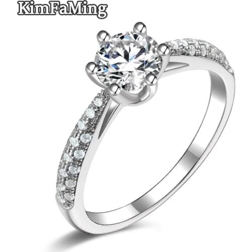 Exquisite Hand Set 925 Sterling Silver Rings for Women in High Quality Lady Jewelry Birthday GR064