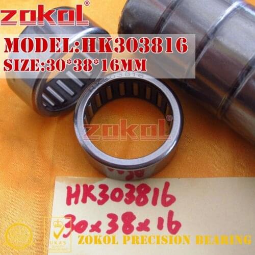 ZOKOL bearing HK303816 Needle Roller Bearing 30*38*16mm