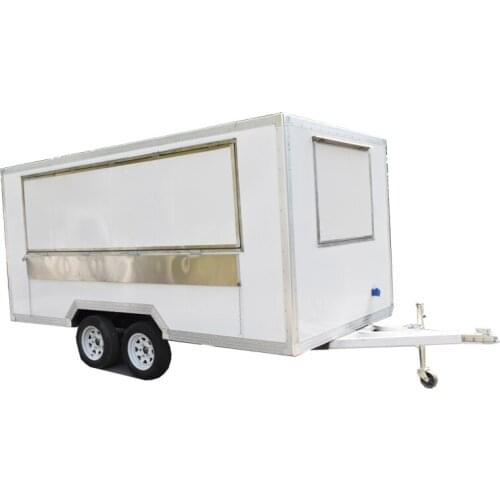 Popular Street Mobile Food Cart Seaside Fashion Food Trailer Ice Cream Style Food Kiosk Food Truck Coffee Bar