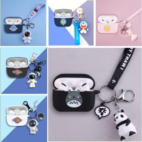 For JBL TUNE 215 Case Cartoon Non-slip Silicone Wireless Bluetooth Earphones Cover for jbl215 Anti-fall Protect case 215 fudnas