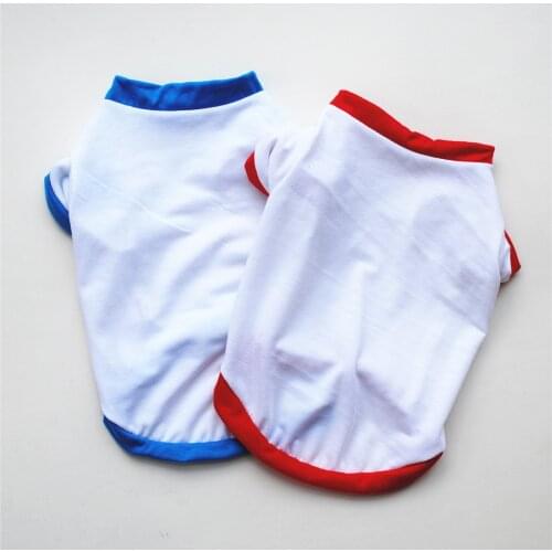 Dog Shirt for Small Dogs Cotton Pet Clothes for Chihuahua Shih Tzu Short Sleeve Puppy Cat Pullover Dogs Pets Clothing