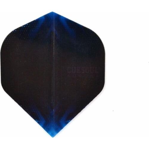 CUESOUL Standard Shape Extra Thick Translucent Dart Flights,4 Sets(12 PCS)