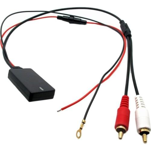 Universal Bluetooth AUX Receiver Module 2 RCA Cable Adapter Car Radio Stereo Wireless o Input Music Play for Truck Auto
