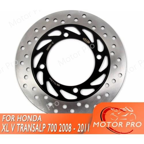 For Honda XL V TRANSALP 700 2008 - 2011 ABS Rear Brake Disk Disc Rotor Motorcycle Accessories XLV700 XLV 700 2009 2010 XL700V