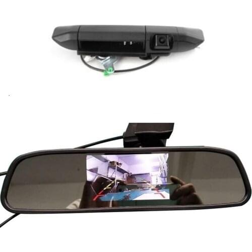 Tacoma Rear parking Camera Lcd Mirror 4.3 Inch Fit for Toyota Tacoma Car