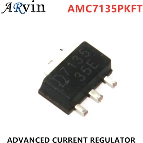 10pcs/lot AMC7135PKFT SOT-89 L7135 AMC7135 MEL7135 350mA ADVANCED CURRENT REGULATOR