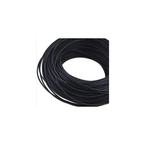 2m Heat Shrink Insulation Sleeving Heat shrink Black Tube Inner Diameter 0.6mm