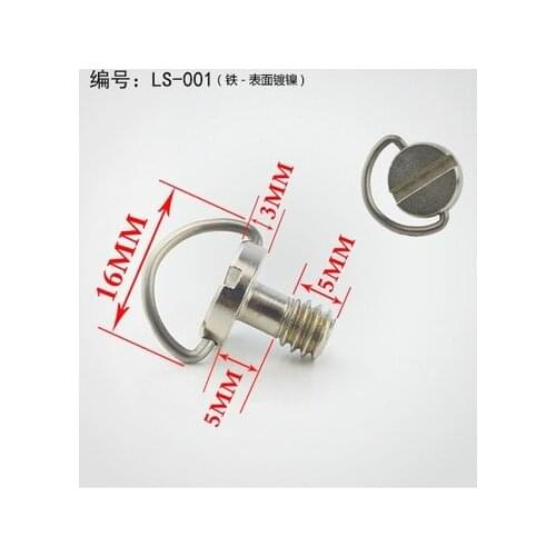 20pcs LS-001 1/4 camera screw, screw hidden camera, camera mounting screw