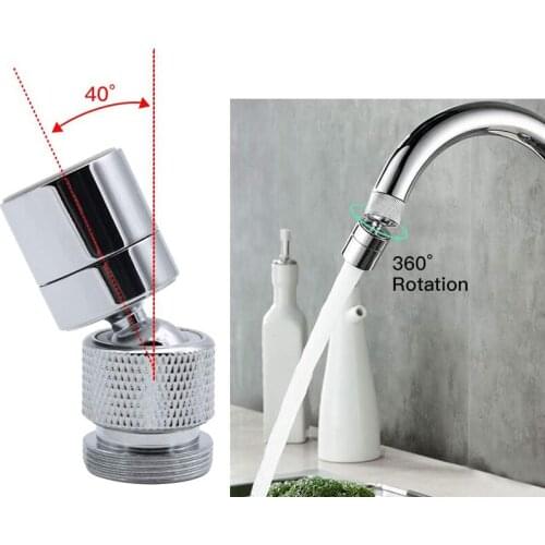 360 Degrees Rotatable Faucet Bubbler Kitchen Faucet Filter For Faucet With M22 External Thread Nozzle Or M24 Internal Thread