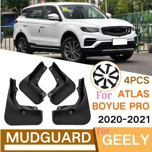 Auto Mudguard ForGeely Atlas BoyuePro 2020-2021 Mudguard Anti-splash Protection Body Anti-fouling Automobile Accessories