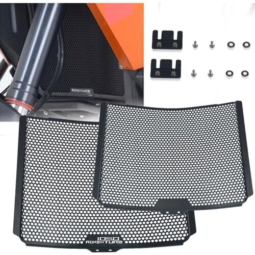 For 1050Adventure 1050 ADV R 2015 2016 Motorcycle CNC 15-16 1050 Adventur R Radiator Grille Guard Cover Tank Net Protection