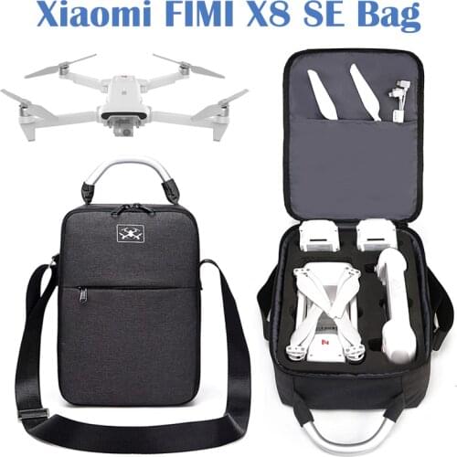 Storage Bag Travel Case Carring Shoulder Bag For Xiaomi FIMI X8 SE Portable Handheld Carrying Case Bag Waterproof
