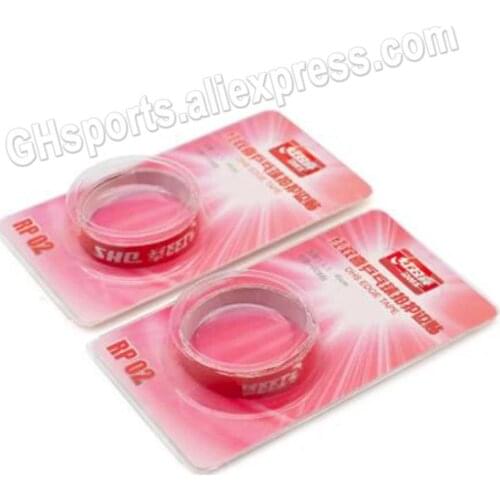 2x DHS RP02 Table Tennis Edge Tape 7mm wide for Table Tennis Racket
