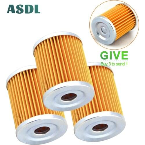 Motorcycle Oil Filter for Suzuki ATV LTF160 LTF230 LTF250 Ozark LTZ250 Quadsport LT LT-F 4WD LT300 LT-F300F King Quad 300 LTF300