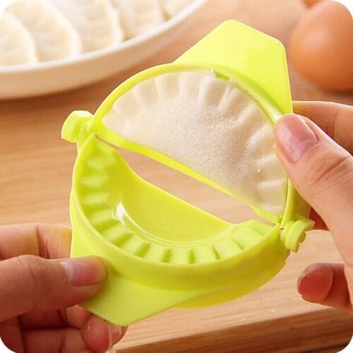 Dumplings Tool Fashion Kitchen Useful Easy Dumpling Tools DIY Convenient Dumpling Maker Device DIY Mold Gadgets Random Color Hot
