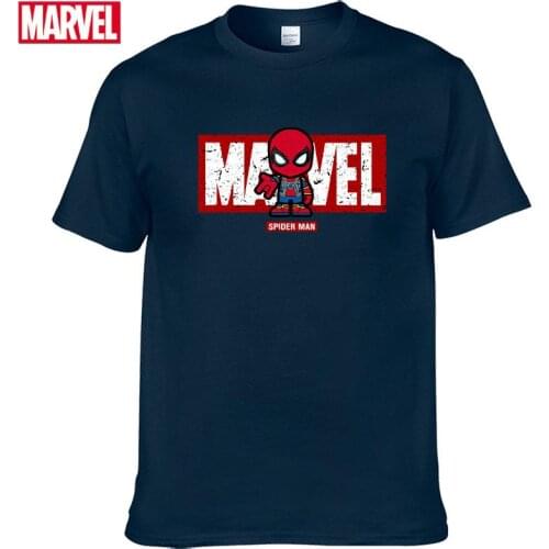 Marvel The Avengers Spider Man t shirt short sleeve t-shirts Summer T-shirt men graphic t shirts Womens cotton t-shirt Tops #57