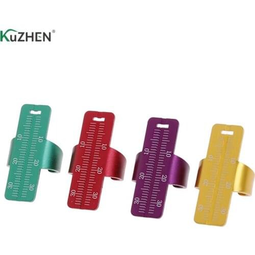 Stainless Steel Dental Teeth Whitening Finger Ruler Equipment Dentist Endodontic Span Measurement Scale Gauge Instrument Tool