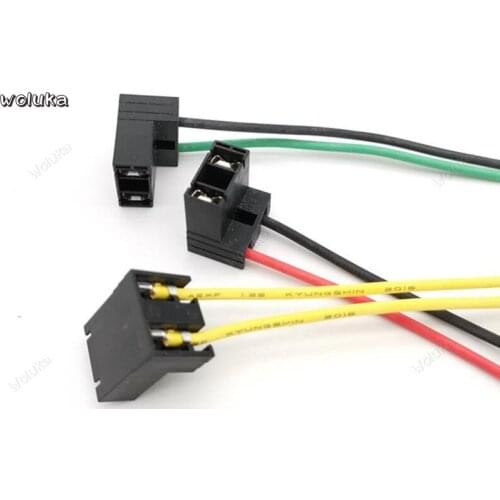 High temperature resistant pure copper bold original H7 car headlight socket plug far and near light bulb base CD50 Q04