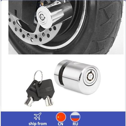 1X Motorcycle Bicycle Bike Scooter SECURITY LOCK Portable Wheel Disc Brake Lock