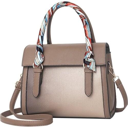 2020 New Trendy Womens Retro Matte Pu Leather Shoulder Bags Cross Body Female Bucket Bag Big Handbag Totes Large Capacity Lady