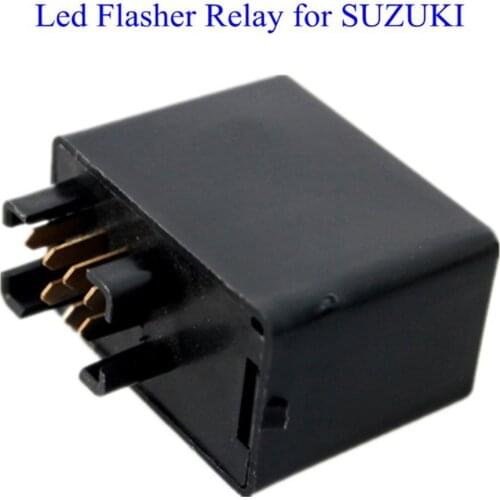 7Pin 12V LED Flasher Relay Auto Strobe Motorcycle Decoder For SUZUKI I SV650 SV650S SV1000 SV1000S Moto Accessories