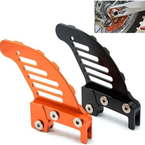 CNC Aluminum Motorcycle accessories Rear Brake Disc Guard Potector motor For Husaberg TE 125/250/300 2011-2014