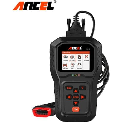 ANCEL AD510 OBD2 Scanner Engine Check OBD2 Auto Scanner Multilingual Car Battery Tester Auto Diagnostic Tool Free Shipping