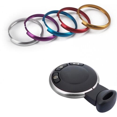 Car Styling Aluminum Alloy Key Rings Keychain For Mini Cooper R55 R56 R57 R58 R59 R60 R61 COUNTRYMAN PACEMAN CLUBVAN Accessories