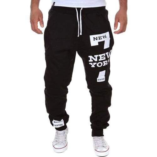 Men Hip Hop Streetwear Mens Splice Joggers Pants Fashion Men Casual Cargo Pant Trousers High Street Elastic Waist Harem Pant