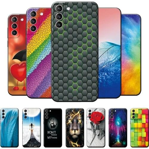 For Samsung Galaxy S21 Plus Case Cover For Samsung S21 Plus Case Silicon Soft TPU Back Cover For Samsung S21 Plus Phone Case 6.7
