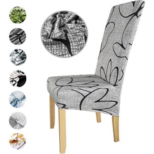1 Piece XL Size chair cover big size long back chair covers high back sea case for living room