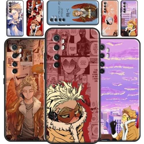 Hawks Keigo Takami Bnha Case For Xiaomi Mi 11 Lite Ultra 9 10 9T 10T Pro A3 POCO F3 F1 F2 M3 X3 Pro Bumper Cover