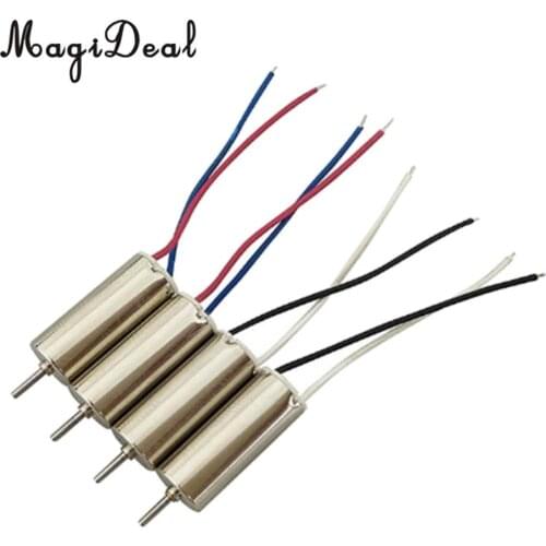 MagiDeal 4Pcs CW CCW Motor Electrical Machine for SYMA X20 X20W RC Drone Quadcopter Spare Parts Accessories