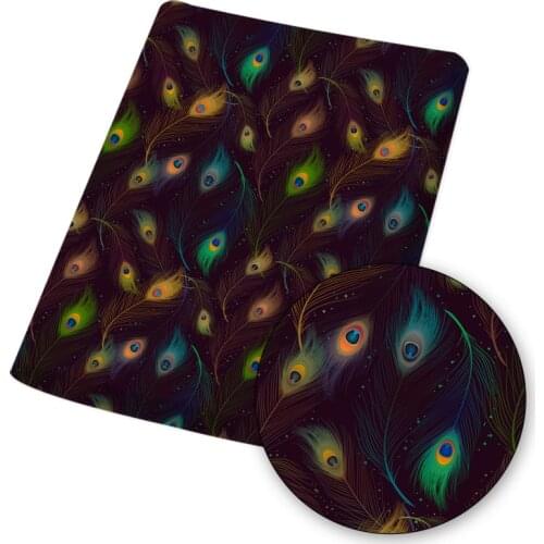 IBOW Polyester Cotton Fabric Sheet Realistic Animal Pattern Print Diy Material Masks Sewing Raw Materials Home Textile 45*145cm