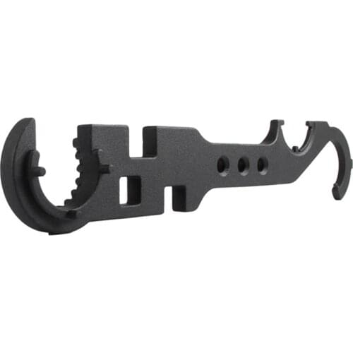 094C Multifunctional Combination Wrench Carbon Steel AR15/M4 Wrench Outdoor Sports Repairing Tool for removal Tighten Nut
