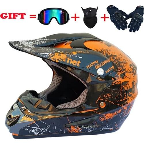 Motorcycle helmet road racing cross country helmet mountain bike full cross country helmet protection helmet