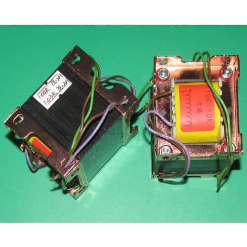 10K :10K 20--66KHZ -0.1DB single-ended transformer has a very good touch-up effect on the change of tone, signal 1 to 1