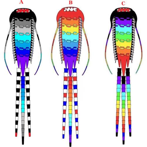 New Arrival 12m Ancient Trilobite Kite Pendant for Audlts 3D Solid outdoor Fun Toys Kite Festival Show Kite