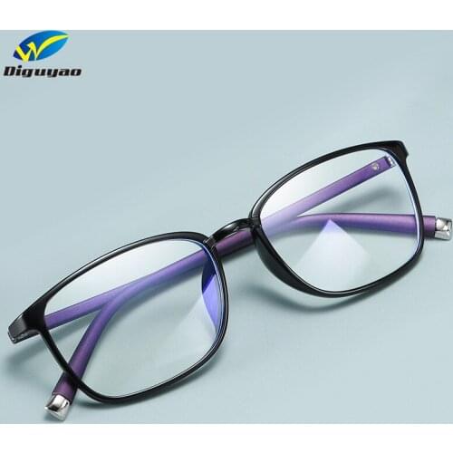 New arrivals Women retro TR90 square Frame Men anti blue ray glasses computer TV gaming blue light blocking Eyewear Accessories