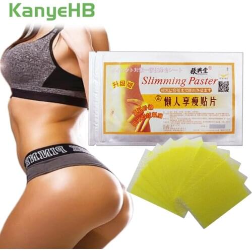 10pcs/bag Slimming Patch Quick Extra Strong Belly Waist Burning Fat Slimming Plaster Wonder Slimming Patch Navel Sticker H055