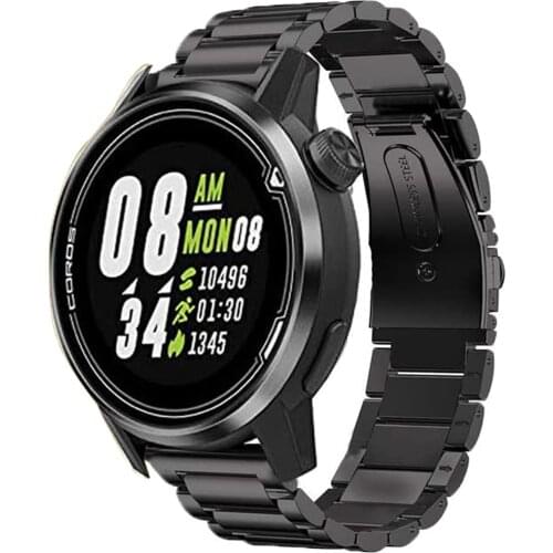 20 22MM Stainless Steel Strap For COROS APEX Pro Smart Watch Band For COROS APEX 46mm 42mm Replaceable Bracelet watchband Correa