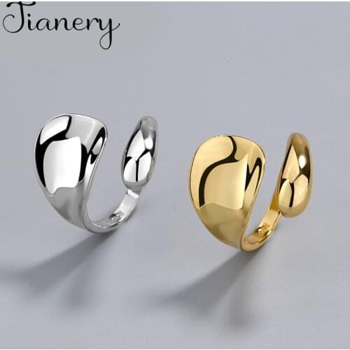 Luxury Brand Smooth Chain Rings For Women Wedding Engagement Charm Knuckle Rings Men Vintage Jewelry Romantic Party Gift