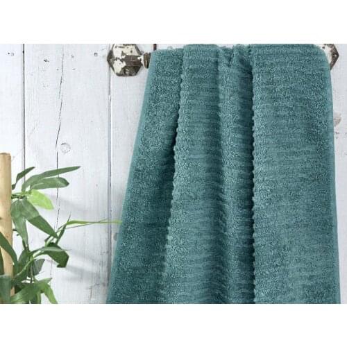 Sila Cotton Hand Face Towel Dark Green