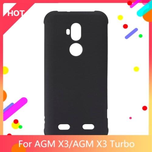 X3 Case Matte Soft Silicone TPU Back Cover For AGM X3 Turbo Phone Case Slim shockproof